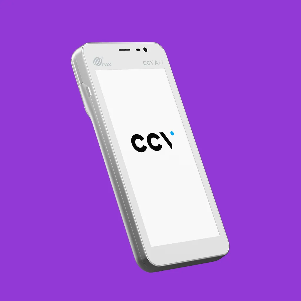 CCV A77: Android-PIN-Pad in Smartphone-Größe mit 5,5-Zoll-Touchscreen