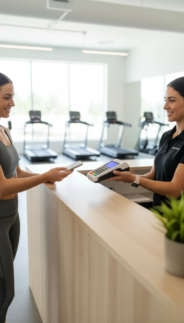 Kartenzahlung für fitnessstudios